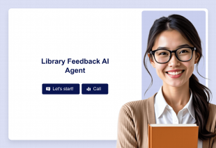 Library Feedback AI Agent Template Thumbnail