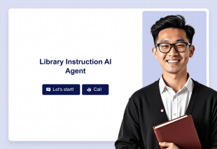 Library Instruction AI Agent Template Thumbnail
