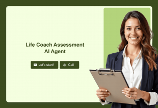 Life Coach Assessment AI Agent Template Thumbnail