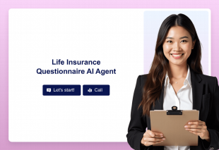 Life Insurance Questionnaire AI Agent Template Thumbnail