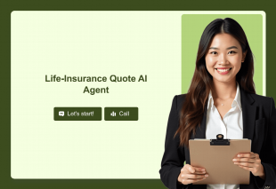 Life-Insurance Quote AI Agent Template Thumbnail