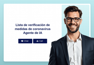 Lista de verificación de medidas de coronavirus Agente de IA Thumbnail