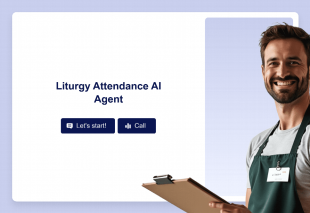 Liturgy Attendance AI Agent Template Thumbnail