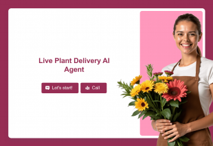 Live Plant Delivery AI Agent Template Thumbnail
