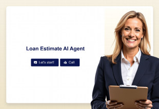 Loan Estimate AI Agent Template Thumbnail