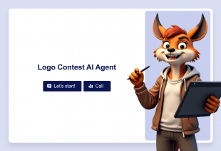 Logo Contest AI Agent Template Thumbnail