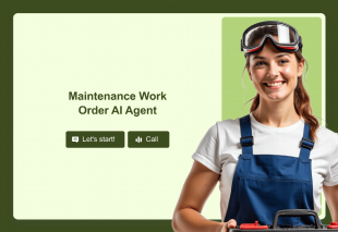 Maintenance Work Order AI Agent Template Thumbnail