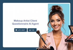 Makeup Artist Client Questionnaire AI Agent Template Thumbnail