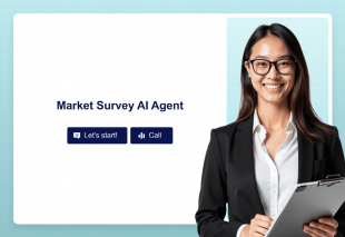 Market Survey AI Agent Template Thumbnail