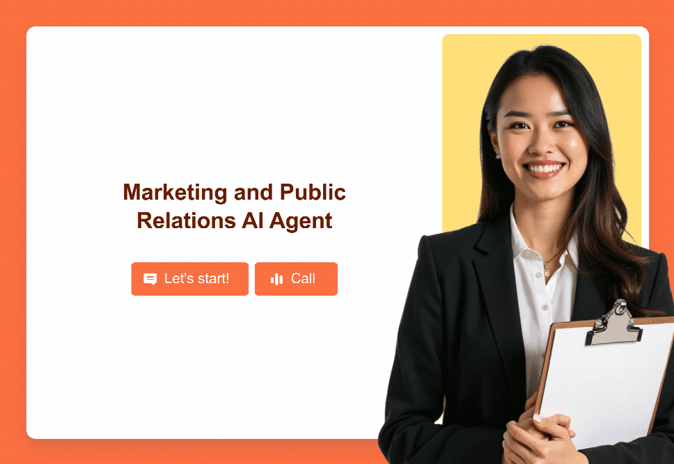Marketing and Public Relations AI Agent Template | Jotform