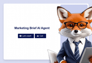 Marketing Brief AI Agent Template Thumbnail