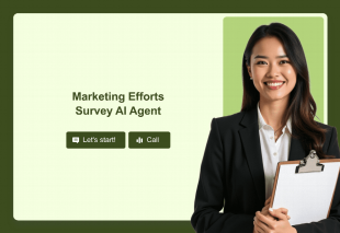 Marketing Efforts Survey AI Agent Template Thumbnail