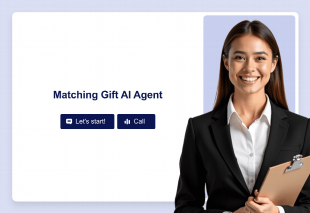Matching Gift AI Agent Template Thumbnail