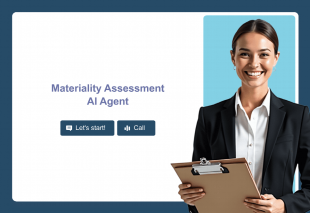 Materiality Assessment AI Agent Template Thumbnail