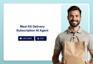 Meal Kit Delivery Subscription AI Agent Template Thumbnail