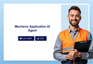 Mechanic Application AI Agent Template Thumbnail