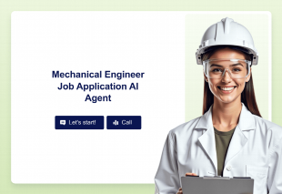 Mechanical Engineer Job Application AI Agent Template Thumbnail