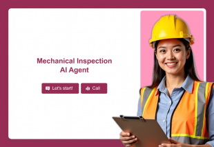 Mechanical Inspection AI Agent Template Thumbnail