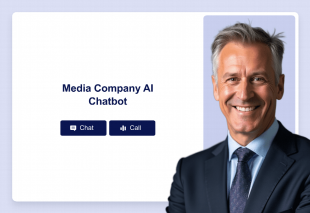 Media Company AI Chatbot Template Thumbnail