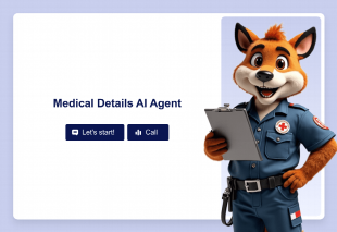 Medical Details AI Agent Template Thumbnail