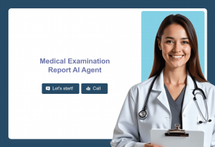 Medical Examination Report AI Agent Template Thumbnail