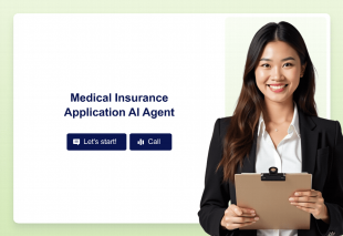 Medical Insurance Application AI Agent Template Thumbnail