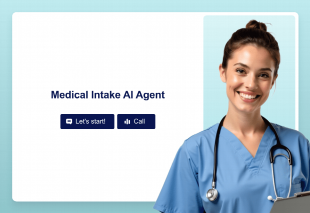 Medical Intake AI Agent Template Thumbnail