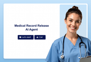 Medical Record Release AI Agent Template Thumbnail