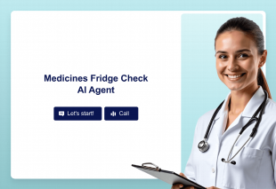 Medicines Fridge Check AI Agent Template Thumbnail
