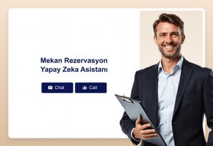 Mekan Rezervasyon Yapay Zeka Asistanı Thumbnail