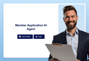 Member Application AI Agent Template Thumbnail