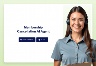 Membership Cancellation AI Agent Template Thumbnail