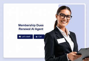 Membership Dues Renewal AI Agent Template Thumbnail