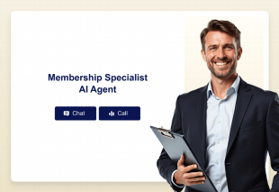 Membership Specialist AI Agent Template Thumbnail