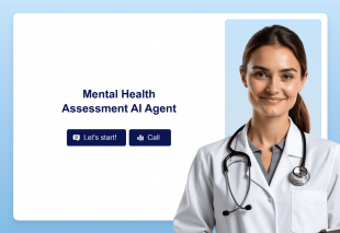 Mental Health Assessment AI Agent Template Thumbnail