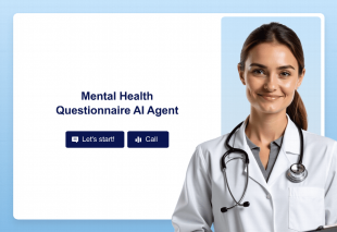 Mental Health Questionnaire AI Agent Template Thumbnail