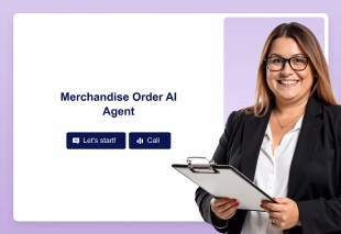 Merchandise Order AI Agent Template Thumbnail