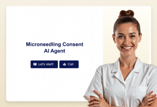 Microneedling Consent AI Agent Template Thumbnail