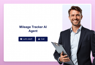 Mileage Tracker AI Agent Template Thumbnail