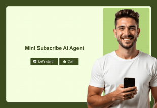 Mini Subscribe AI Agent Template Thumbnail