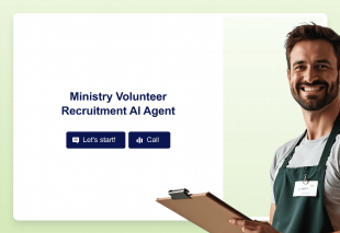 Ministry Volunteer Recruitment AI Agent Template Thumbnail