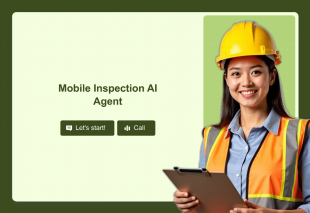 Mobile Inspection AI Agent Template Thumbnail