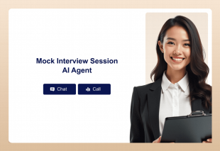 Mock Interview Session AI Agent Template Thumbnail