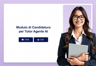 Modulo di Candidatura per Tutor Agente AI Thumbnail