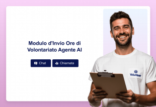 Modulo d'Invio Ore di Volontariato Agente AI Thumbnail