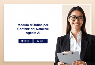 Modulo d'Ordine per Confenzioni Natalizie Agente AI Thumbnail