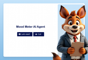 Mood Meter AI Agent Template Thumbnail