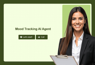 Mood Tracking AI Agent Template Thumbnail