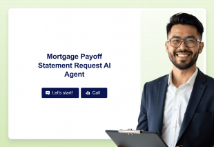 Mortgage Payoff Statement Request AI Agent Template Thumbnail