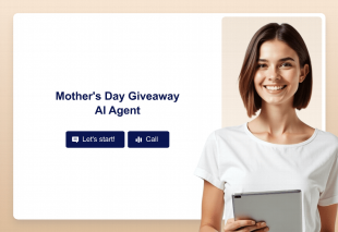 Mother's Day Giveaway AI Agent Template Thumbnail